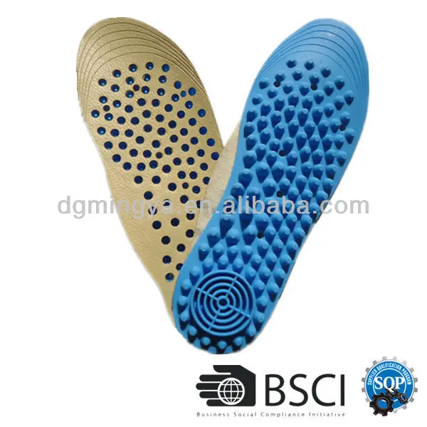 Breathable and comfortable foot care massage silicone insole