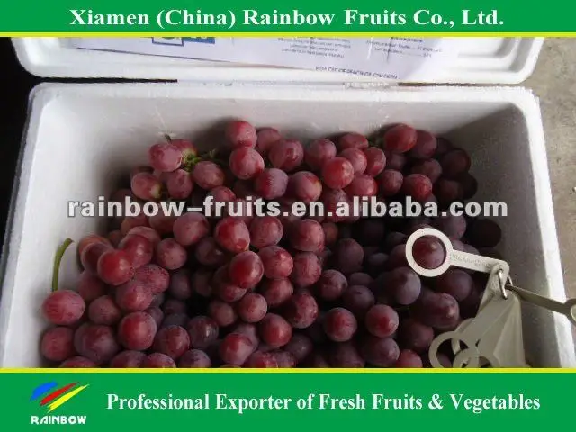 Юньнань, красный шар, Свежий фрукт винограда, красный виноград Синьцзян, красный виноград из Китая, импортные экспортные компании, Пуна