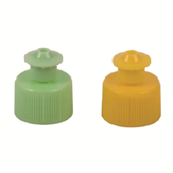 24mm 28mm plastic normal screw cap with PE liner plastic bottle cap with ribbed