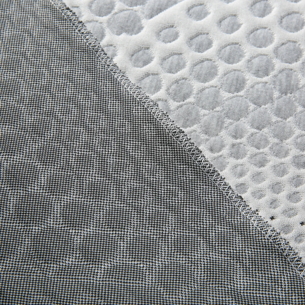 Stretch Knitted Mattress Spun Poly Fabric