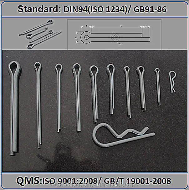 
DIN94 split spring pin 