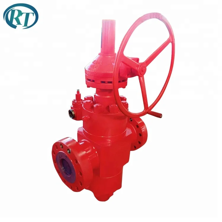 API High Pressure Plate Gate Valve Flat Flange Valves