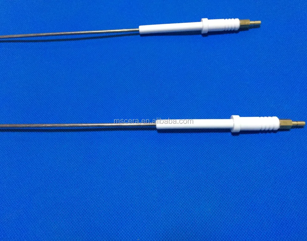 Alumina Ceramic Ignition Electrode Rod In Gas Furnace
