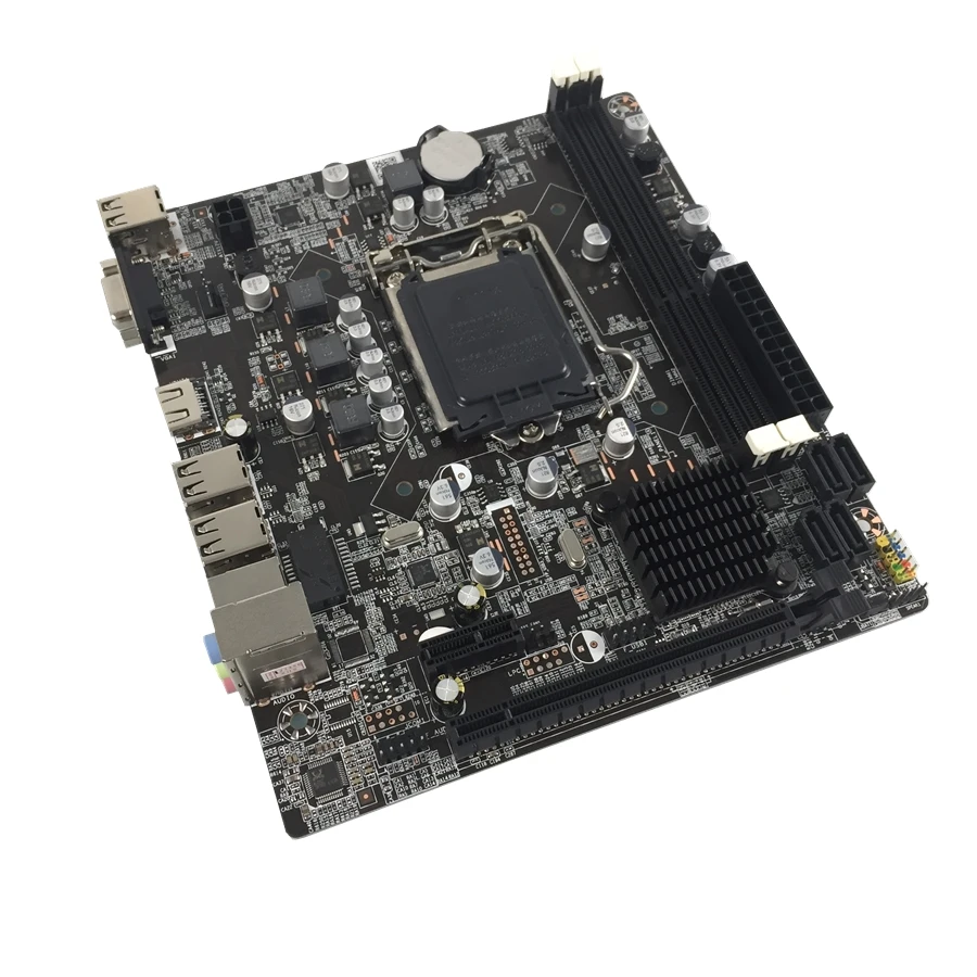 Заводской компьютер Micro-ATX H61 LGA1155 DDR3 16GB Материнская плата