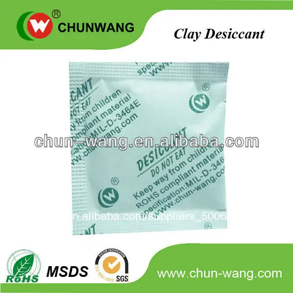 5x4.5 см активированная глина осушитель пакетик 3g