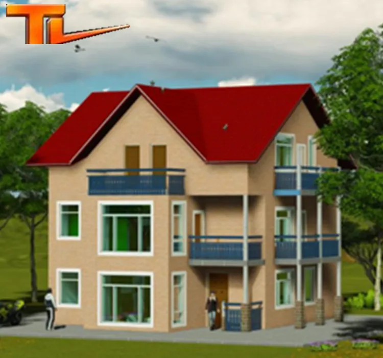 Высококачественный сборный стальной дом строительный