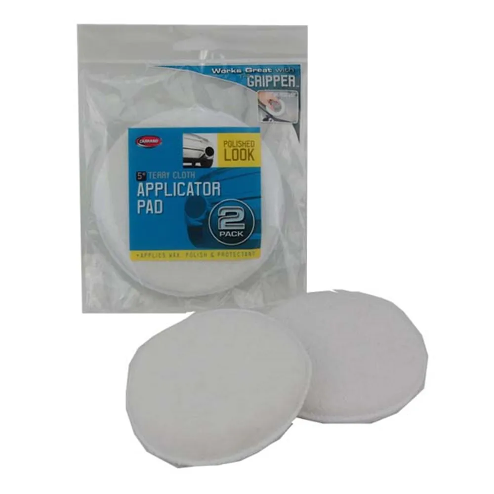 Microfiber Terry Cloth Car Wax Applicator/wax applicator/car polish sponge