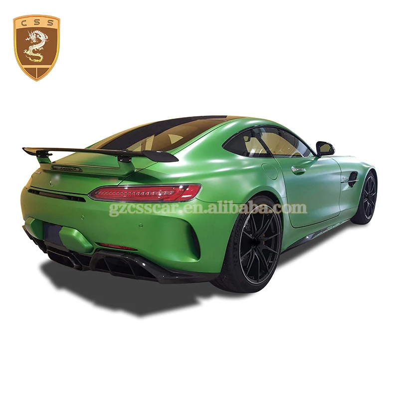 GTR style carbon spoiler suitable for amg gt gts model car parts