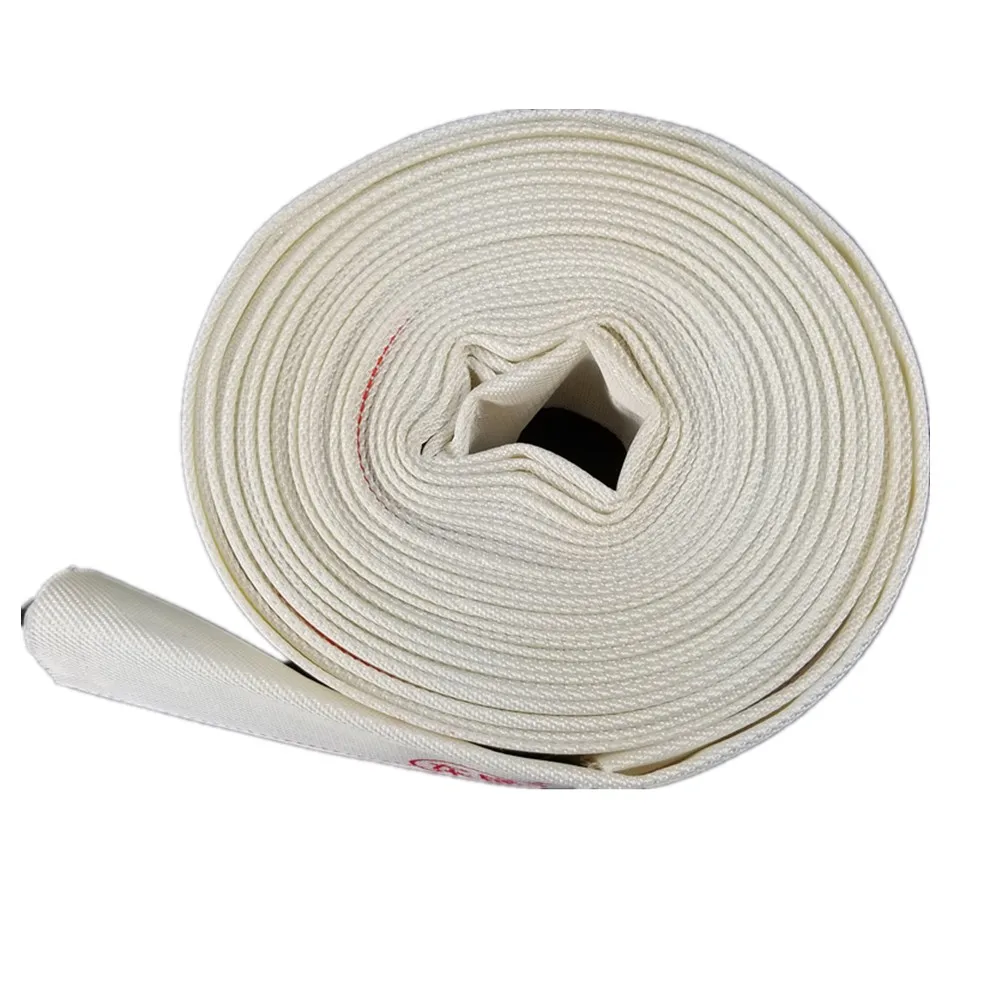 Шланг из ПВХ, подкладка 2,5 дюйма, Холщовый пожарный шланг с рабочим давлением 8 бар