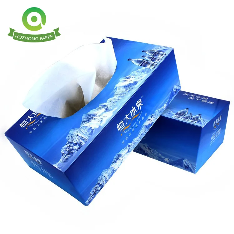 hot sale good quality low price soft facial tissue paper box wholesale facial tissue cube box