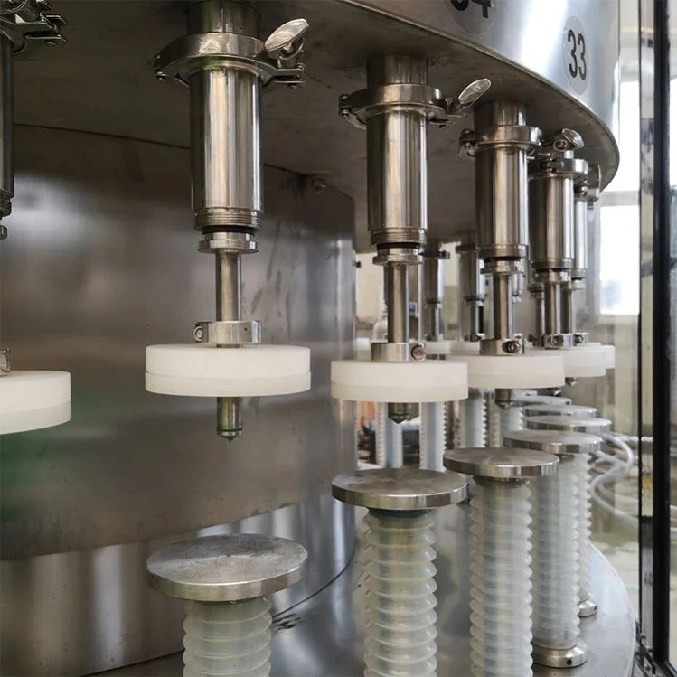 Automatic Small Scale PET Plastic Glass Bottle wine Liquid Filling Machine wine filler equipment