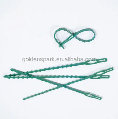 30 PCS Adjustable Reusable Plastic Garden Twist Tie