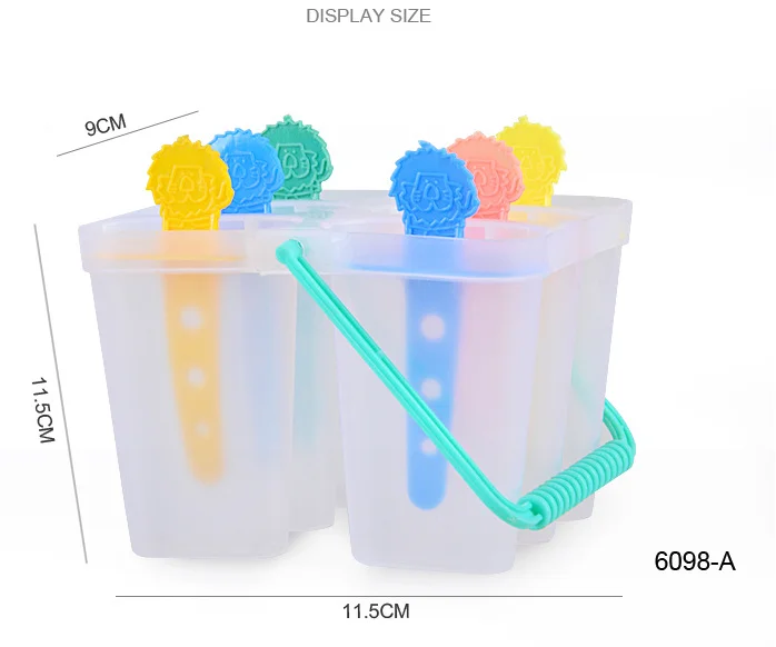 Good Quality Homemade Healthy Ice Cream Plastic Ice Molds for Wholesale