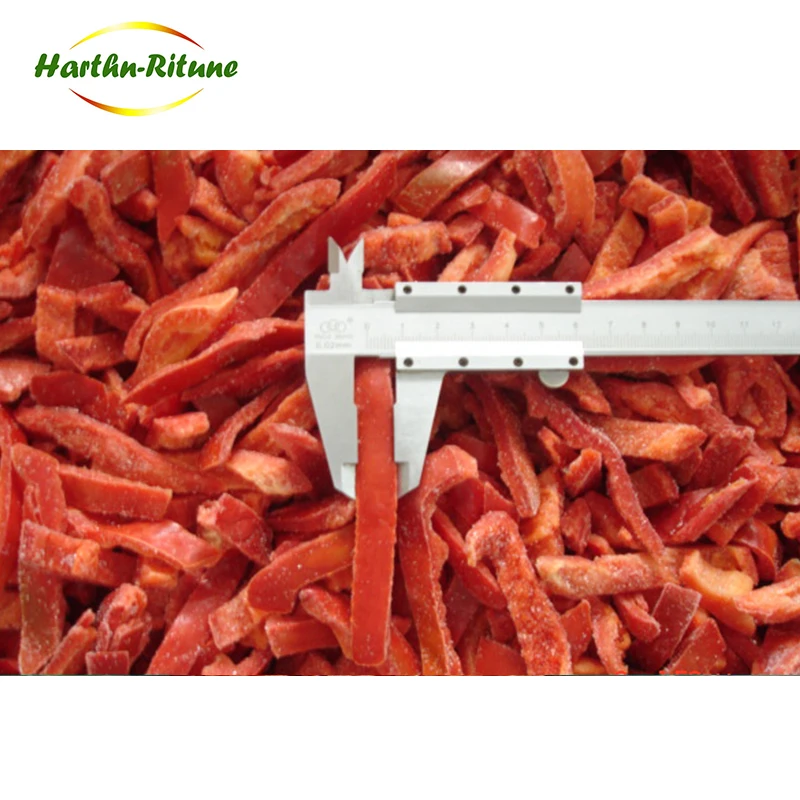 Hot Sale Wholesale Frozen Colourful Pepper Slices, Dices,strips IQF Pepper