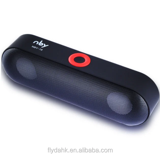 New NBY-18 Mini Wireless Speaker Portable Speaker Wireless Sound System 3D Stereo Music Surround Support BT,TF AUX USB