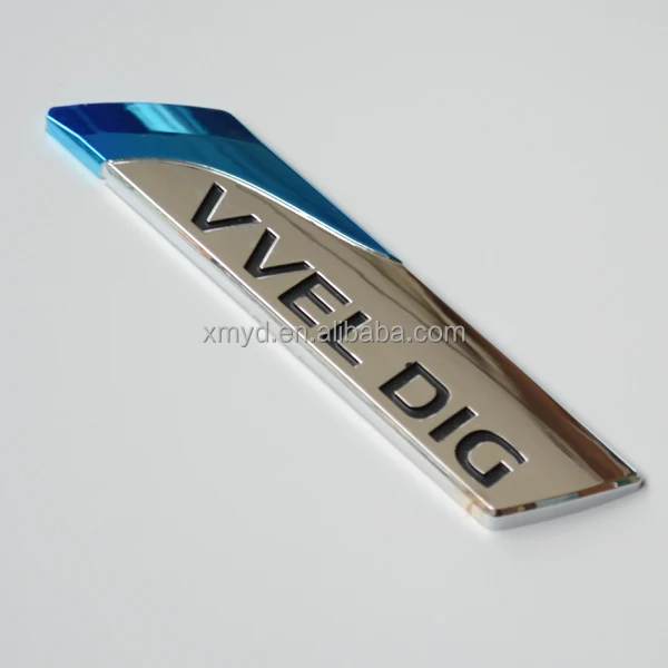 Customized ABS Chrome Car Badges Auto Emblems, ABS Plastic Car Logo Emblem High Quality