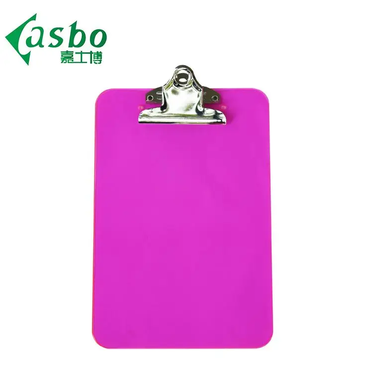 Butterfly Ps Clip Board With Pocket Cardboard Christmas Promotion A5 Plastic Clipboard