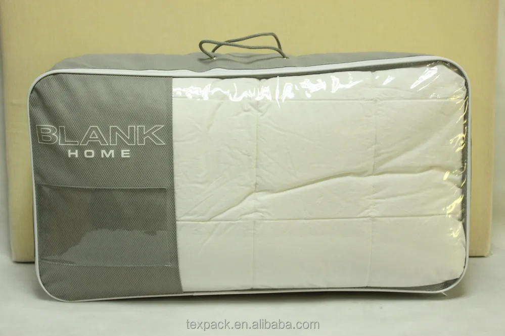 taobao price biodegradable non woven zipper quilt package bag