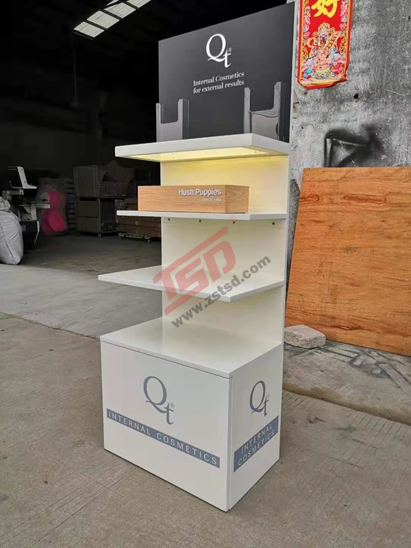Custom high quality makeup cosmetic display stand,furnitures for cosmetic display,cosmetic fixture