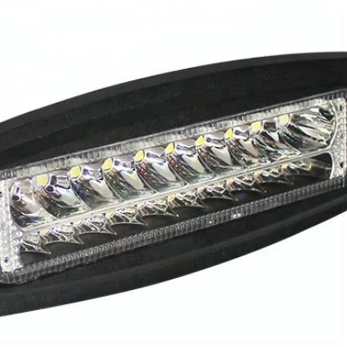 
Lightechauto Wholesale DRL dual color White Amber 20W Flush Mount slim LED work light for truck 12v offroad auto cars 