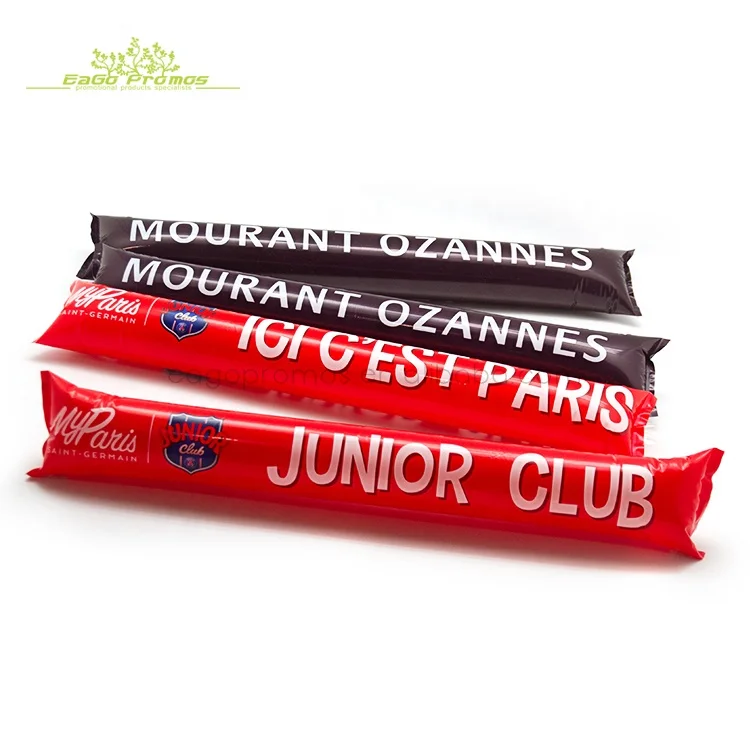 2023 2024 Hot selling high quality suitable price PE inflatable cheering bang bang thunder sticks