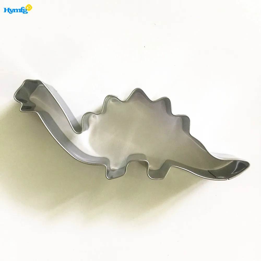 Нержавеющая сталь, металл, изготовленный на заказ, динозавр, печенье, резак