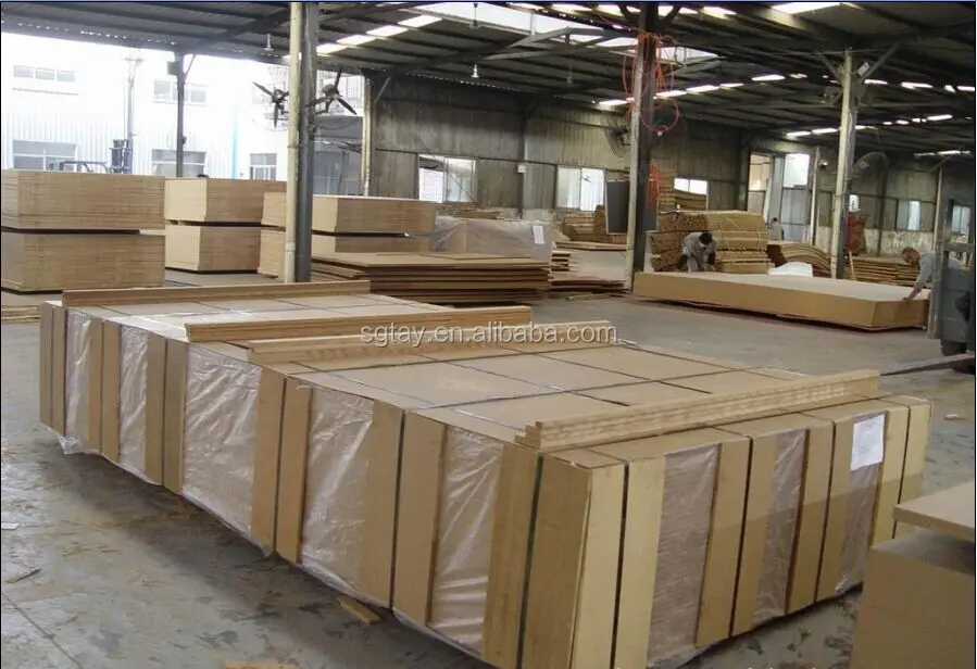 
Net Thickness Wood Texture Veneer MDF Panel Sheet for Door Decoration 