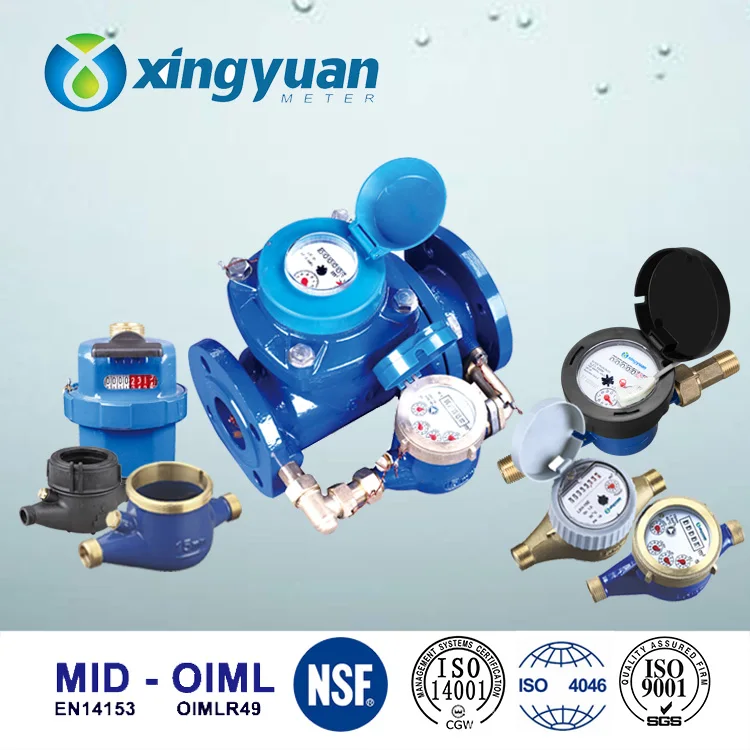
Wholesale High Sensitivity Woltman Mid Semi Dry Multi Jet Water Meter Smart 