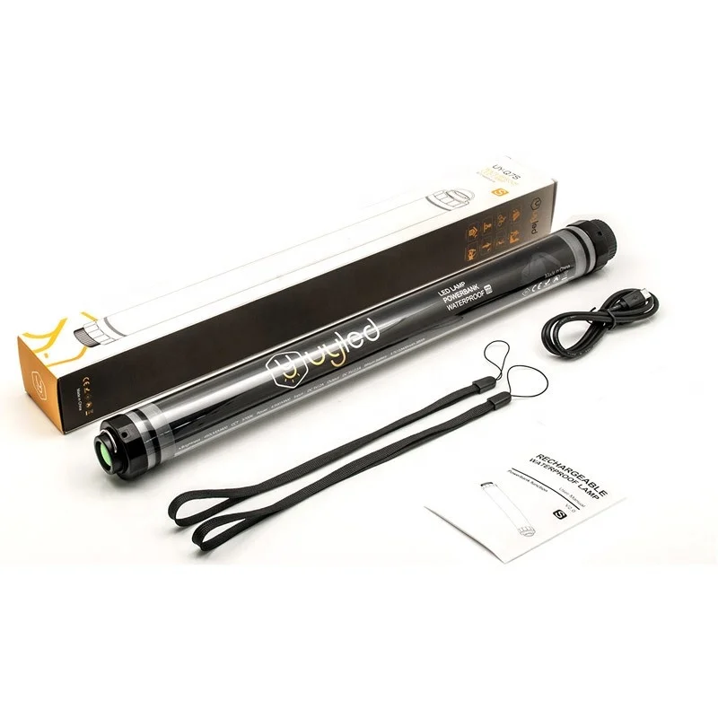 UYLED Q7S IP68 Водонепроницаемый Прочный USB перезаряжаемый аккумулятор 18650 светодиодный фонарик для кемпинга