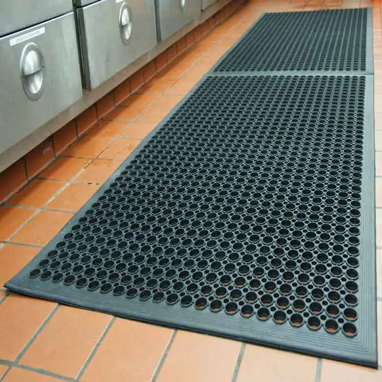 Anti Fatigue Skid Resistance Non Slip Commercial Rubber Kitchen Floor Mats
