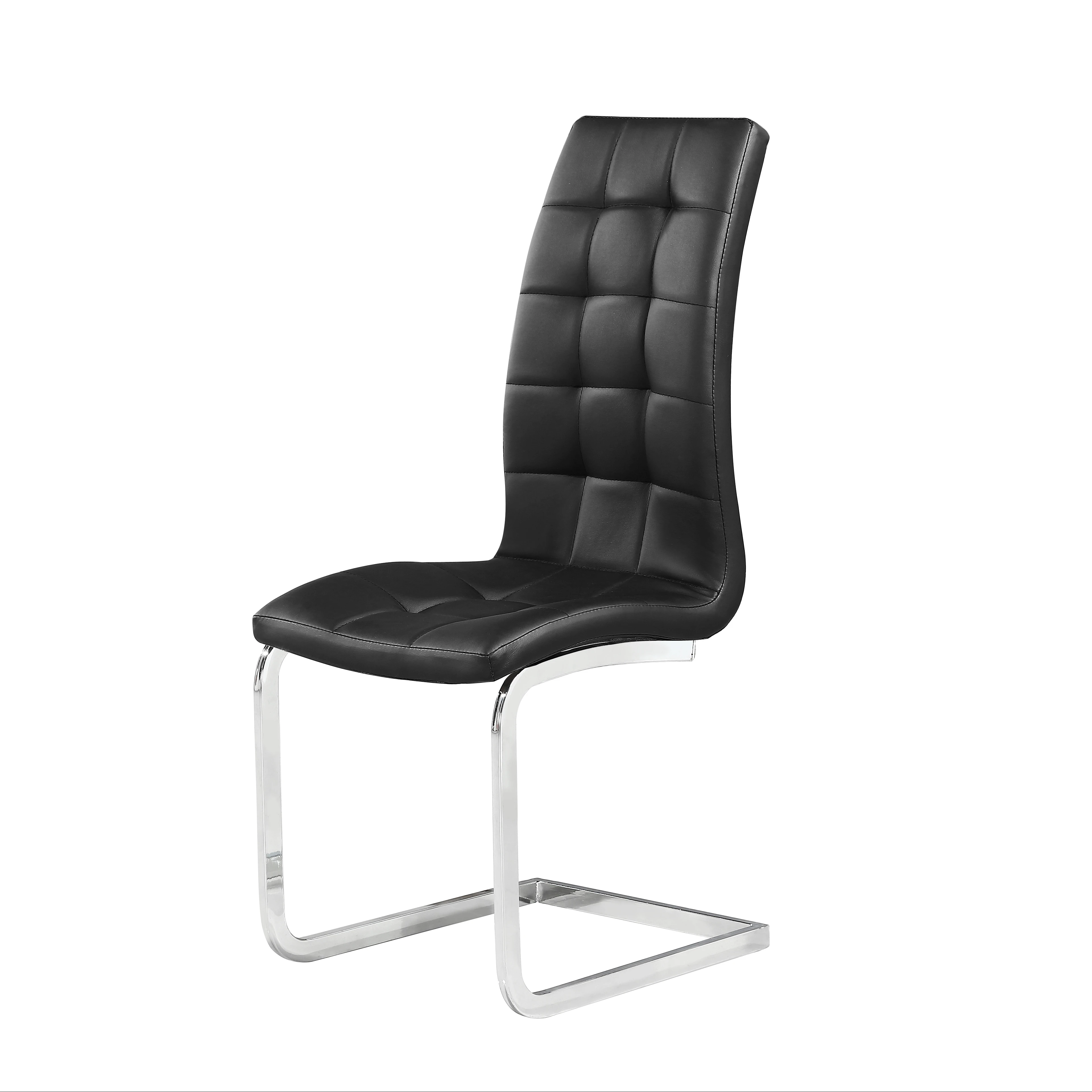 
Italian Black PU leather bow legs dining chaise 4/6/8 seater 