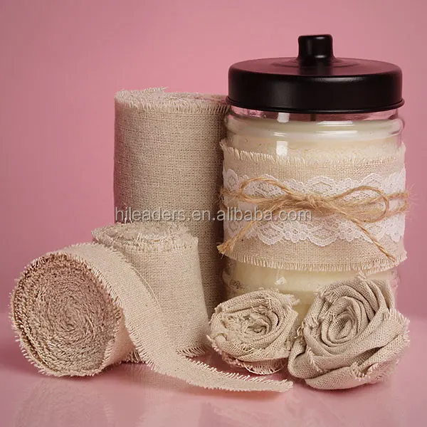 DLR888 декоративная лента из натурального льна