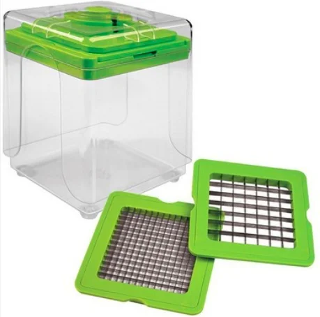 ABS and Stainless Still vegetable chopper magic chopper garlic chopper salad maker fruit slicer as seen on tv product