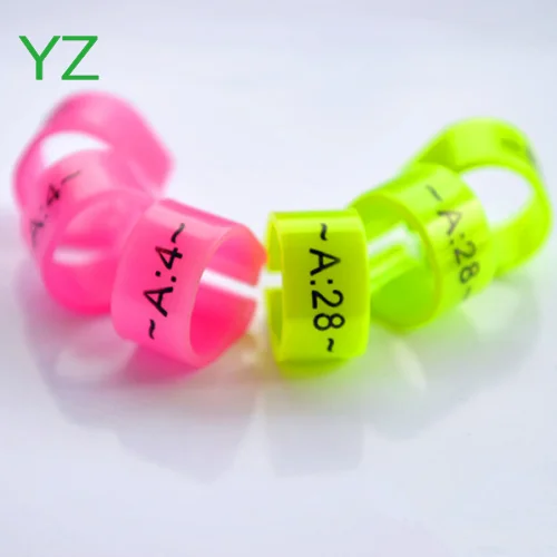 2015 Colorful Clip pigeon ring making by EXW price YZ factory