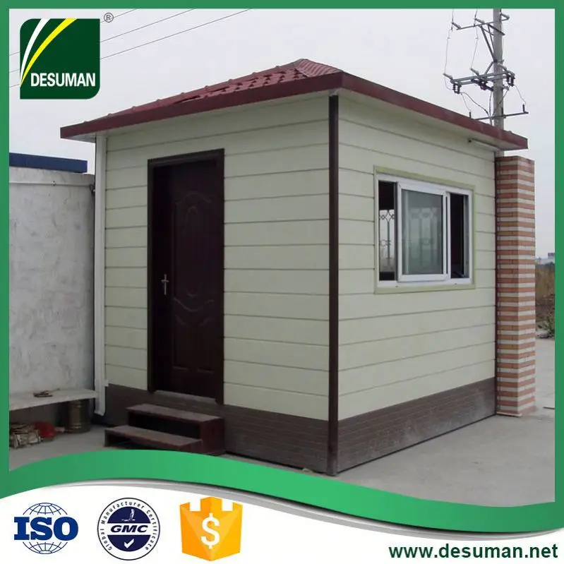 DESUMAN china supplier popular design and style movable security guard room plan