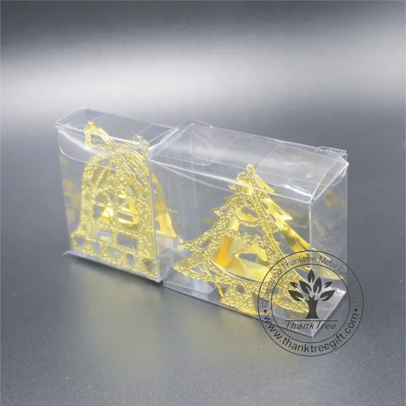 2017 new hot item brass etched 3d metal Christmas gift