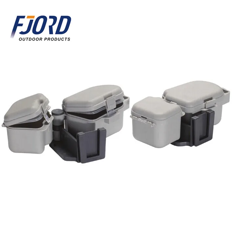 FJORD Live Bait Box Storage Case Earthworm Worm Lure Fishing Tackle Box Waist Hangs Box