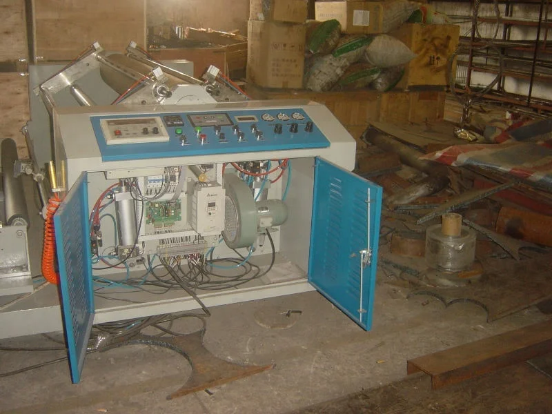 
slitting and rewinding machine for VMOPP film from 6 microns to 60 microns 