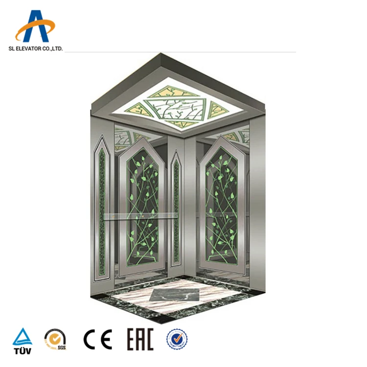 Высококачественный современный дизайн, лифт для строительства и недвижимости, привод переменного тока с сертификацией CE, новое состояние