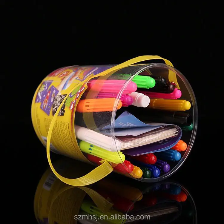 Washable and non-toxic 20 Original Magic Pens including 9 color pens, 9 changing pens, 2 magic pens with airbrush attachment