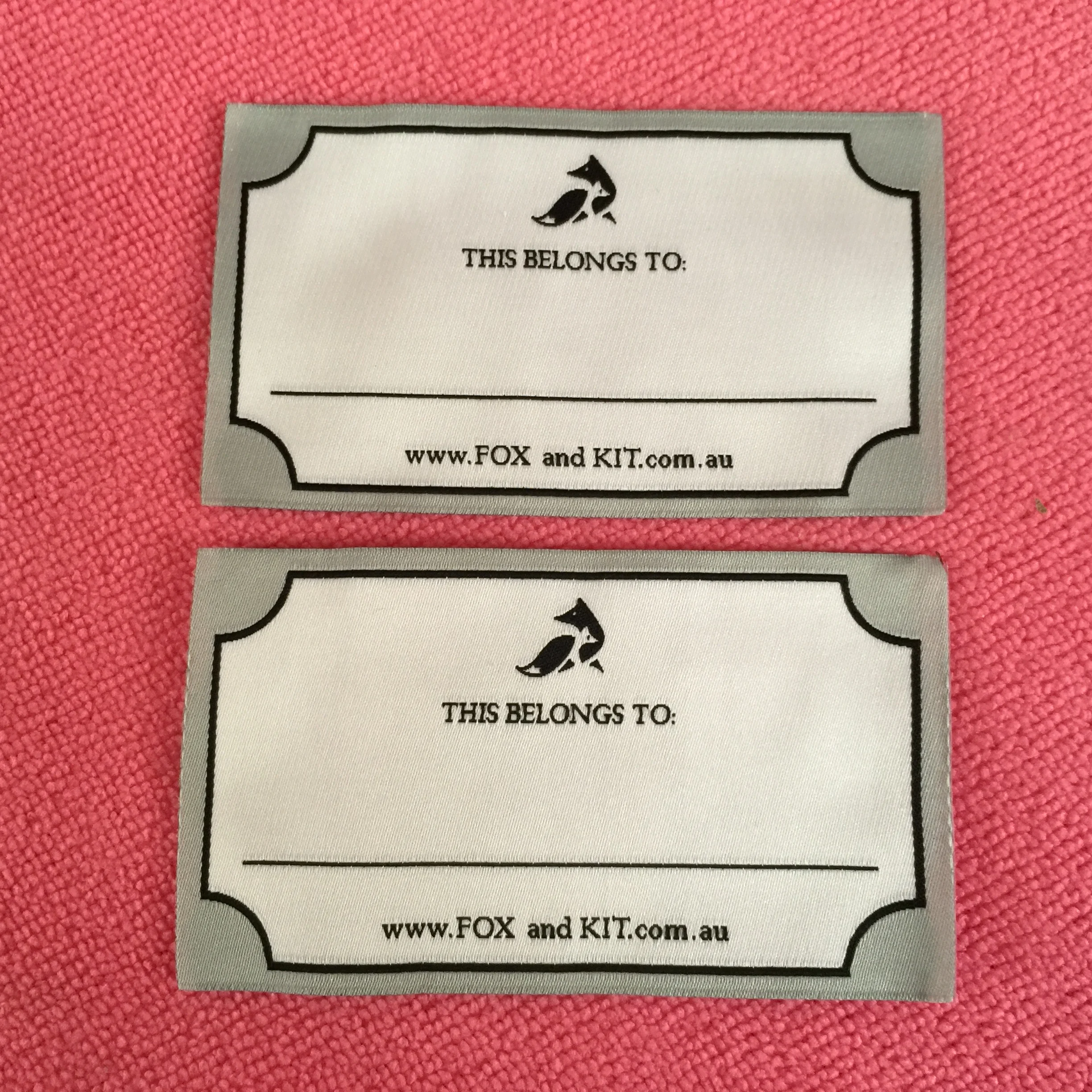 factory making main woven label,soft washing brand clothing labels