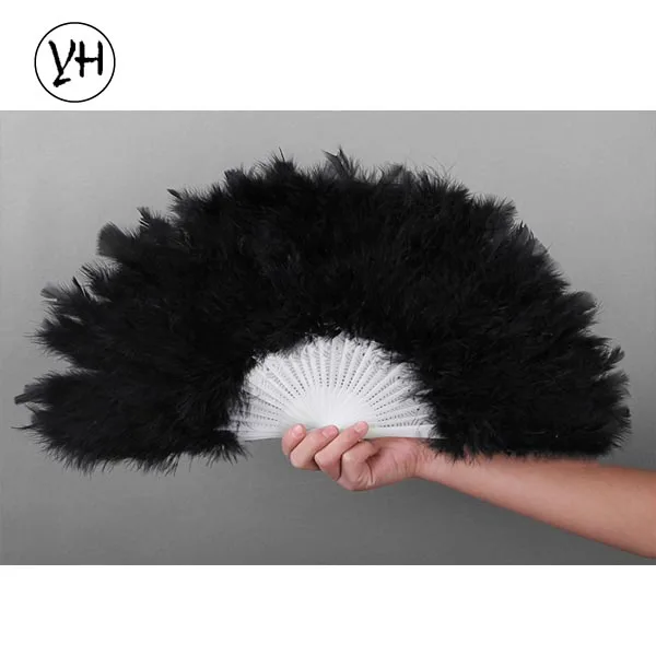 Dancing feather fans for ladies
