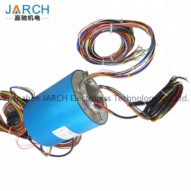 70mm Hollow Shaft Slip Rings Rotating Electrical Connector Through bore slip ring