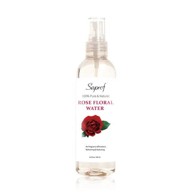 OEM/ODM Organic Rose Floral Dew Water Whitening And Moisturizing Rose Hydrosol Hydrolat