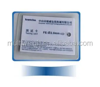 metal detector food machine