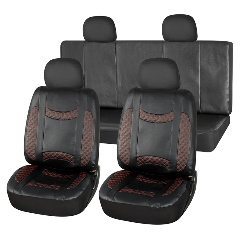 Full set universal size fancy leather car seat cover