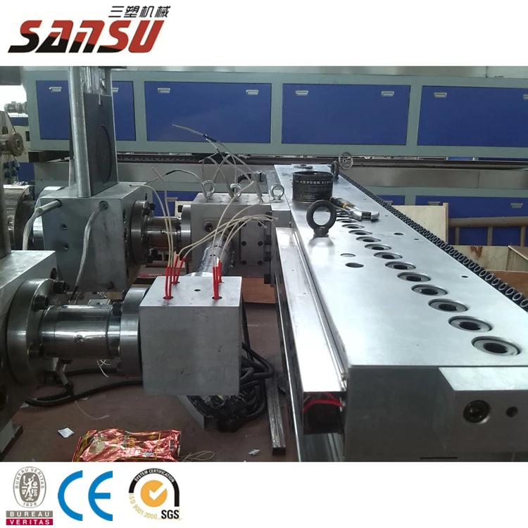 plastic PE sheet extrusion production machine line