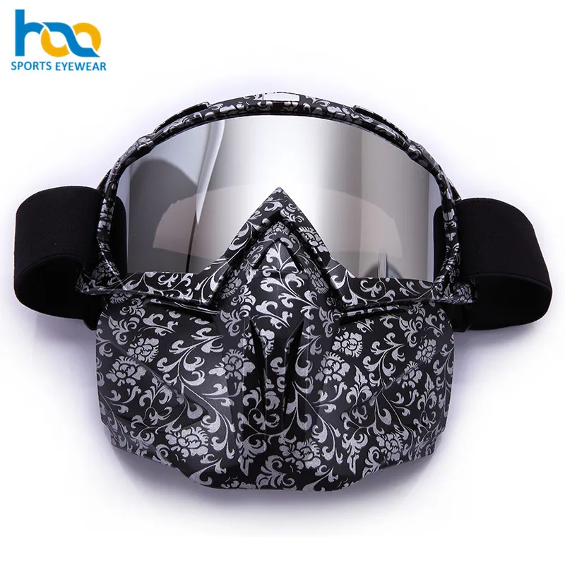 
Outdoor Anti Fog Double Lens Ce Military Paintball Mask 