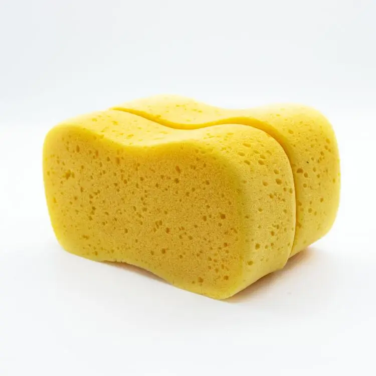 2 pcs 8 - shape large and soft car cleaning sponge
