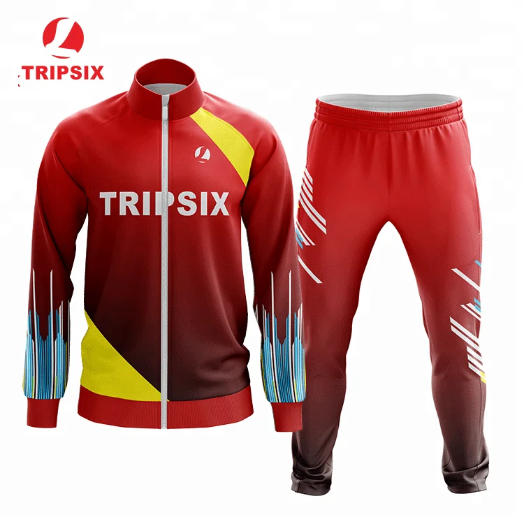 Sublimation Custom Soccer Team Training Tracksuits